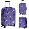 Dinosaur T rex Print Pattern Luggage Cover Protector-grizzshop