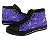 Dinosaur T rex Print Pattern Men Women's High Top Shoes-grizzshop