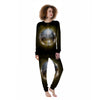 Disco Ball In Night Party Print Women's Pajamas-grizzshop