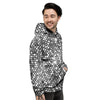 Disco Ball Texture Print Men's Hoodie-grizzshop