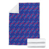 Dna Pattern Print Blanket-grizzshop