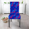 Dna Pattern Print Chair Cover-grizzshop