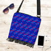 Dna Pattern Print Crossbody Bags-grizzshop