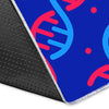 Dna Pattern Print Floor Mat-grizzshop