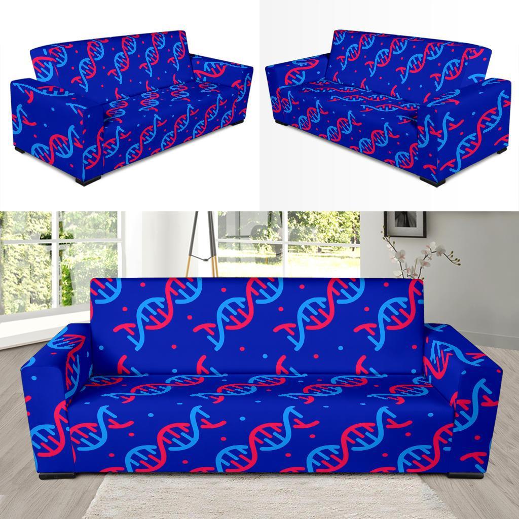 Dna Pattern Print Sofa Covers-grizzshop