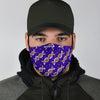 Dna Print Pattern Face Mask-grizzshop