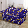 Dna Print Pattern Loveseat Cover-grizzshop