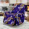 Dna Print Pattern Recliner Cover-grizzshop