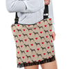 Doberman Dog Pattern Print Crossbody Bags-grizzshop