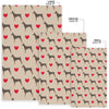 Doberman Dog Pattern Print Floor Mat-grizzshop