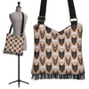 Doberman Dog Print Pattern Crossbody Bags-grizzshop