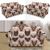 Doberman Dog Print Pattern Loveseat Cover-grizzshop