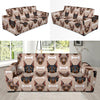 Doberman Dog Print Pattern Sofa Covers-grizzshop