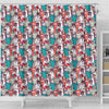 Docter Nurse Pattern Print Bathroom Shower Curtain-grizzshop