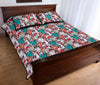 Docter Nurse Pattern Print Bed Set Quilt-grizzshop