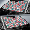 Docter Nurse Pattern Print Car Sun Shade-grizzshop