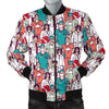 Docter Nurse Pattern Print Men's Bomber Jacket-grizzshop