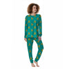 Doctor Teddy Bear Print Pattern Women's Pajamas-grizzshop