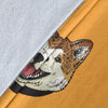 Dog Akita Print Pattern Blanket-grizzshop