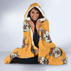 Dog Akita Print Pattern Hooded Blanket-grizzshop