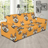 Dog Akita Print Pattern Sofa Covers-grizzshop