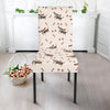 Dog Basset Hound Pattern Print Chair Cover-grizzshop