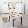 Dog Basset Hound Pattern Print Chair Cover-grizzshop