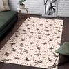 Dog Basset Hound Pattern Print Floor Mat-grizzshop