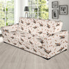 Dog Basset Hound Pattern Print Sofa Covers-grizzshop