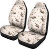 Dog Basset Hound Pattern Print Universal Fit Car Seat Cover-grizzshop