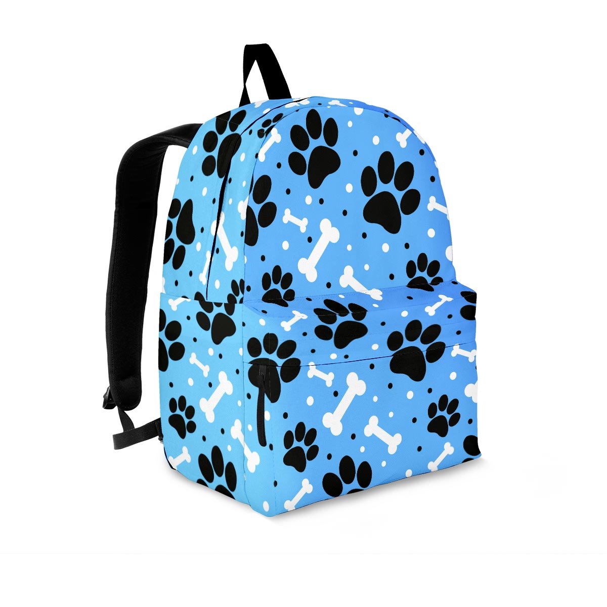 Dog Bone Paw Backpack-grizzshop