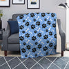 Dog Bone Paw Blanket-grizzshop