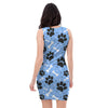 Dog Bone Paw Bodycon Dress-grizzshop