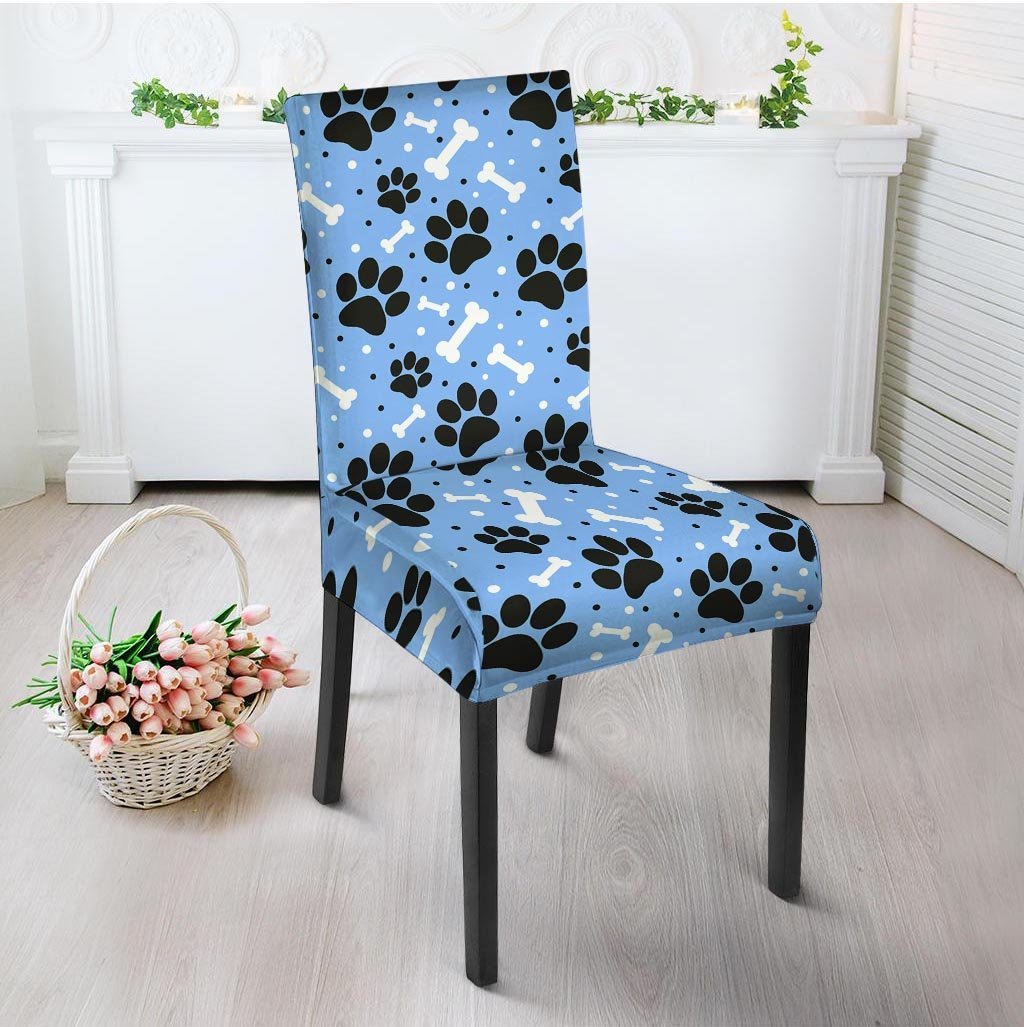 Dog Bone Paw Chair Cover-grizzshop