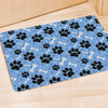 Dog Bone Paw Door Mat-grizzshop