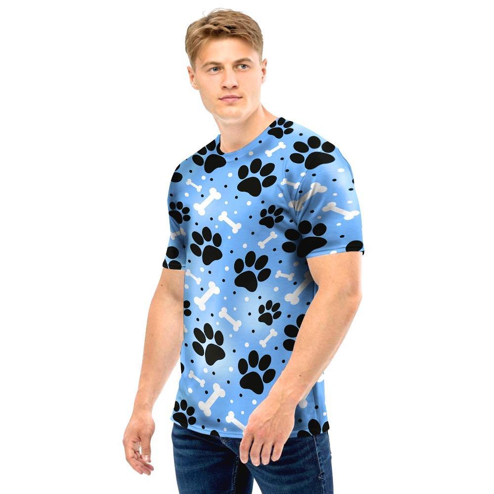 Dog Bone Paw Men T Shirt-grizzshop