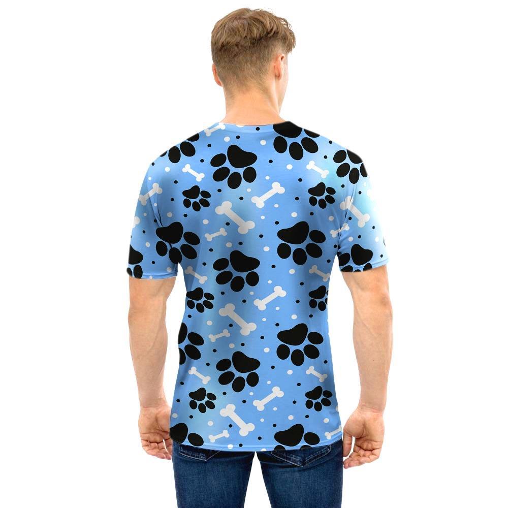 Dog Bone Paw Men T Shirt-grizzshop