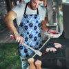 Dog Bone Paw Men's Apron-grizzshop