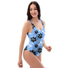 Dog Bone Paw One Piece Swimsuite-grizzshop