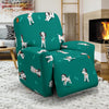 Dog Dalmatian Puppy Pattern Print Recliner Cover-grizzshop