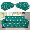 Dog Dalmatian Puppy Pattern Print Sofa Covers-grizzshop