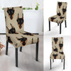 Dog Doberman Pattern Print Chair Cover-grizzshop