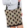 Dog Doberman Pattern Print Crossbody Bags-grizzshop