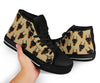 Dog Doberman Pattern Print Men Women's High Top Shoes-grizzshop