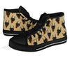 Dog Doberman Pattern Print Men Women's High Top Shoes-grizzshop