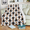 Dog Doberman Print Pattern Blanket-grizzshop