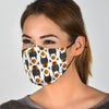 Dog Doberman Print Pattern Face Mask-grizzshop