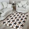 Dog Doberman Print Pattern Floor Mat-grizzshop