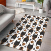 Dog Doberman Print Pattern Floor Mat-grizzshop