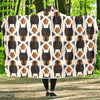 Dog Doberman Print Pattern Hooded Blanket-grizzshop